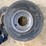 DOWNER CAMSO roller tyres 11.00-20 fitted 1