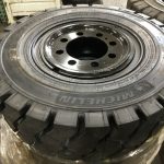MICHELIN XZM TYRE AND WHEEL
