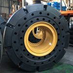 ZEETAH T601H solid loader tyre and wheel assembly 2019